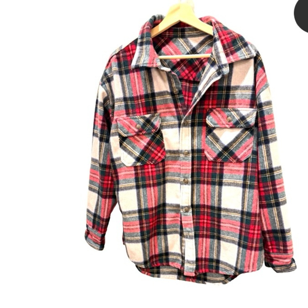 MNML wool blend button down jacket shirt shacket medium